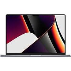 120Hz - 16 GB - macOS Laptops Apple MacBook Pro, 16.2-inch, M1 Pro Chip, 10-core CPU, 16-core GPU, 16GB Unified Memory, 512GB SSD Storage Space Gray