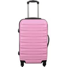Hårde - Pink Kabinekufferter Borg Design Hardcase 48cm - Pink