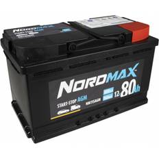 Nordmax AGM Battery 80Ah 12V