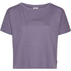 Essentials Script Drape T-Shirt - Grå