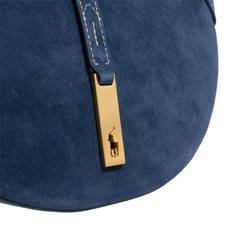 Polo Ralph Lauren Skuldertasker Polo Ralph Lauren Skuldertaske Blue Denim Guld