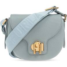 Furla Väskor Furla Axelväska Lotus Mini Läder - Blue