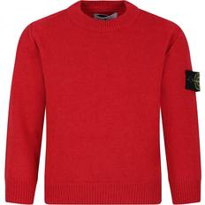 Boys - Red Knitted Sweaters Stone Island Sweater Junior Kids - Red