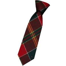 Boys Wool Tie Scottish Woven Macdonald Tartan