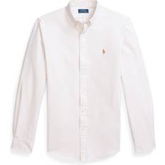 Polo Ralph Lauren Slim Fit Stribet Oxford Skjorte - Beige/Khaki
