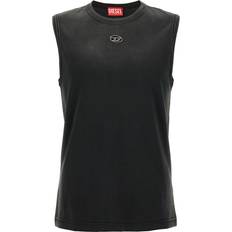 Diesel Herre Toppe Diesel Bluser And T-Shirts Brico - Sort