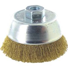 Brosses en Acier Tivoly Coupe Fil Laiton Ø70mm Alésage M14 Brosse en Acier
