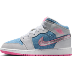 Jordan 3 Trainers Jordan Air 1 Mid SE Older Kids Shoes - Blue