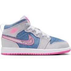 Nike 1 Mid SE Younger Kids Shoes - Blue