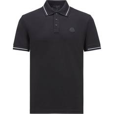 Moncler Piké Logo Striped Black