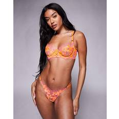Florals Knickers Ann Summers Ambitious String Thong - Bright Orange