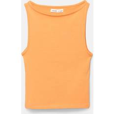 Pull&Bear Basic Tank Top - Orange