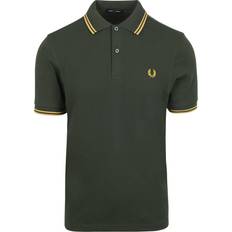 Fred Perry Twin Tipped Fp Shirt Crt Green - Grön