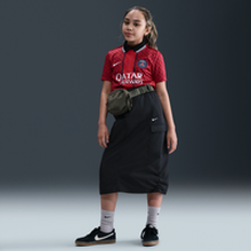 Boys Skirts Children's Clothing Nike Sportswear Older Kids Girls Skirt - Black