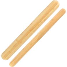 Wood Rolling Pins Bamboomn Bamboo French Style Assortment 1 Thick 1 Thin Rolling Pin