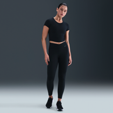Nike High-Waisted 7/8 Leggings - Black