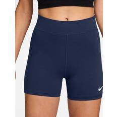 Nike Classic Cykelshorts Med Høj Talje - Blå