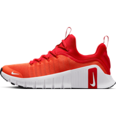 Dam - Röda Träningsskor Nike Free Metcon 6 - Röd
