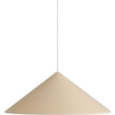 Kone Pendel 60 cm Linne Grå