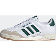 adidas Sneaker Continental 80 Stripes Baumwolle - Beige/Tanne/Weiß