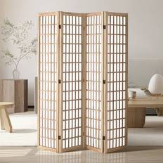Möbler VEVOR 4 Panel Japanese Folding Room Divider