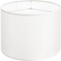 Drum Lamp 13 x 13 x 10 Inches Off-white Linen