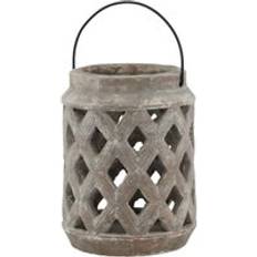 Lanterns Hill Interiors Siena Brown Large Lattice One Size Lantern