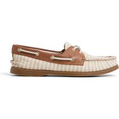 White - Women Boat Shoes Sperry Authentic Original Boat Shoes - Natural