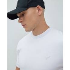 River Island Herr T-shirts River Island Smal T-Shirt Scubamaterial - Vit