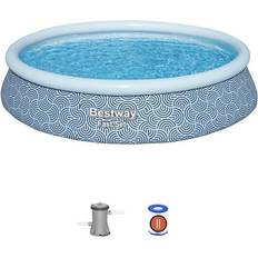 Pools Bestway Inflatable Pool Fast Set Blue 7340 L