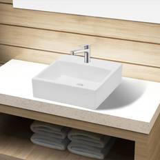 Bathroom Sinks Belfry Bathroom Saarah Ceramic Countertop Basin 380mm