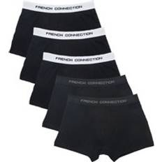 Cotton Stretch Boxers 5 Pack - Grey