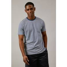 Natural T-shirts Burton Navy Feeder Stripe T-shirt - Navy