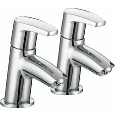 Bristan Bath Taps & Shower Mixers Bristan Orta Modern Bath Taps 2 Pk Chrome