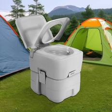 Dry Toilets Symple Stuff Portable Camping Toilet 20l Waste Tank