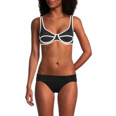 WeWoreWhat Scoop Neck Bikini Top - Dark Navy