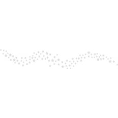 Grey Self-adhesive Decorations Ebern Designs Starburst Wall Sticker Light Grey 20cm H x 134cm W Self-adhesive Decoration