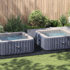Pooler vidaXL Rektangulärt Poolöverdrag Svart Polyeten 500 x 250 cm