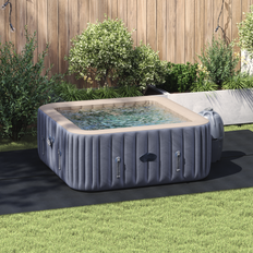 vidaXL Rektangulärt Poolöverdrag Svart Plast 420 x 220 cm