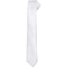 Unisex Ties Premier Unisex Adult Slim Tie - White