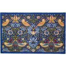 Blue Entrance Mats Thief Indoor Washable Doormat 60x40 cm Blue