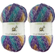 Yarn & Needlework Supplies Bamboomn JubileeYarn Wool Mohair Yarn 100g