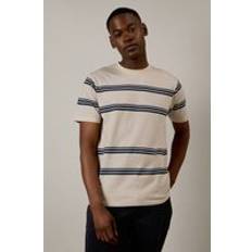 Burton T-shirts Burton Mens Off White Triple Stripe T-shirt
