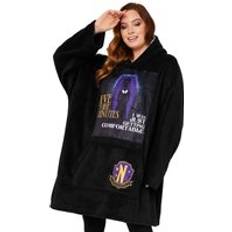Black Capes & Ponchos Wednesday Poncho - Black