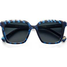 Solbriller Etnia Barcelona Yanay BL 53 Solbriller Kvinder - Shiny Striped Blue