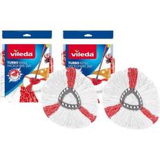 Vileda Turbo 2 in 1 Spin Mop Refill 2 Pack