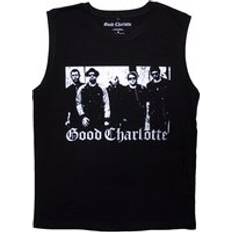 Solid Colours - Unisex Tank Tops Band Photo Tank Top Good Charlotte - Black