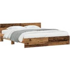vidaXL with Headboard 180x200 cm Frame Bed