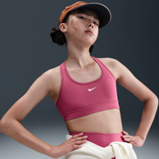 Purple - Sportswear Garment Underwear Nike Swoosh Girls Sports Bra Polyester Elastane - Purple