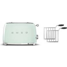 Toasters Smeg TSF01 2 Slice Toaster With 2 Sandwich Racks